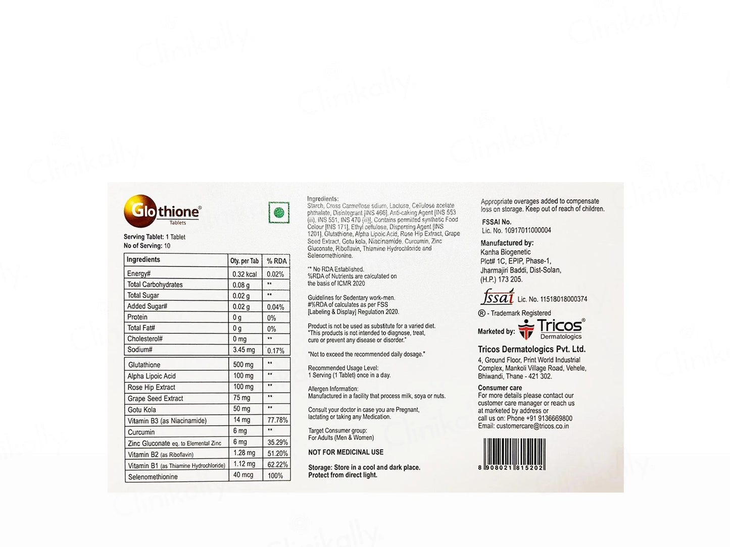Glothione Tablet