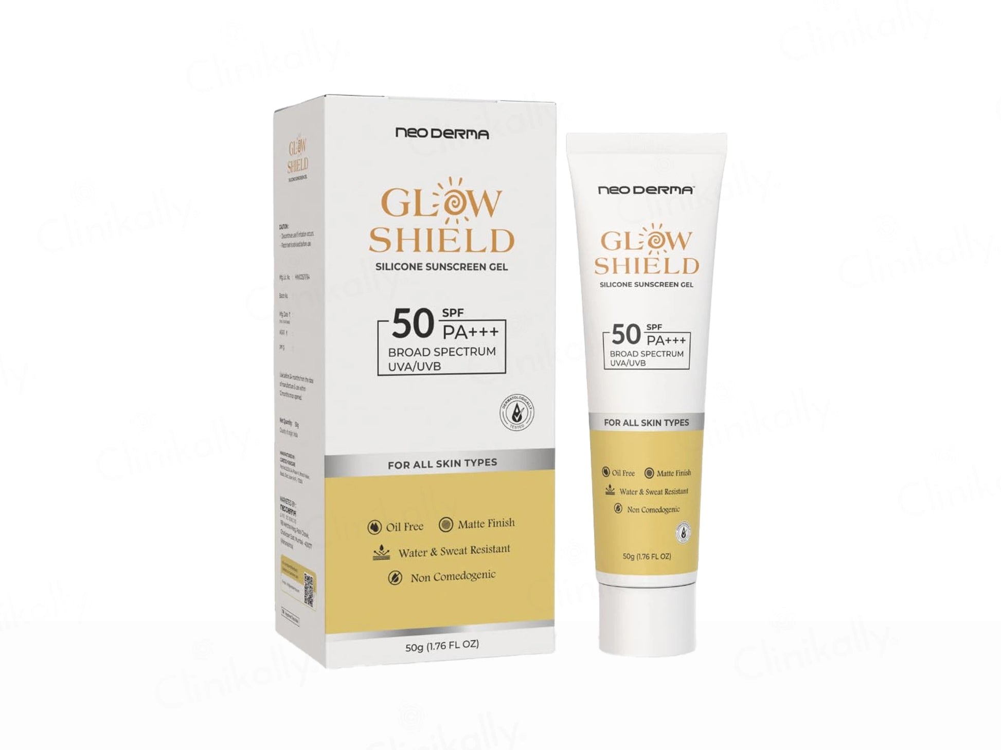 Glow Shield Silicone Sunscreen Gel SPF 50 PA
