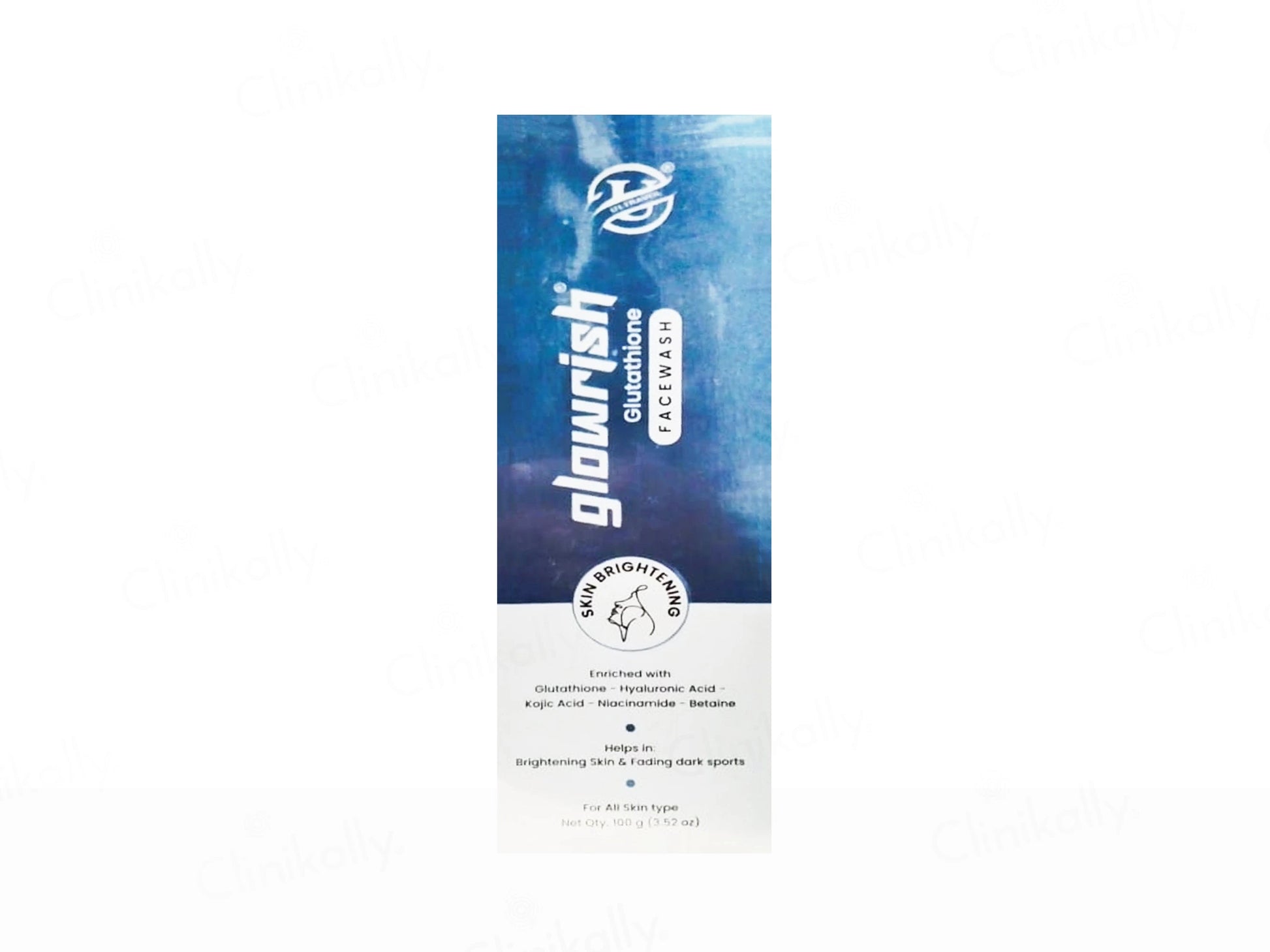 Glowrish Glutathione Skin Brightening Facewash