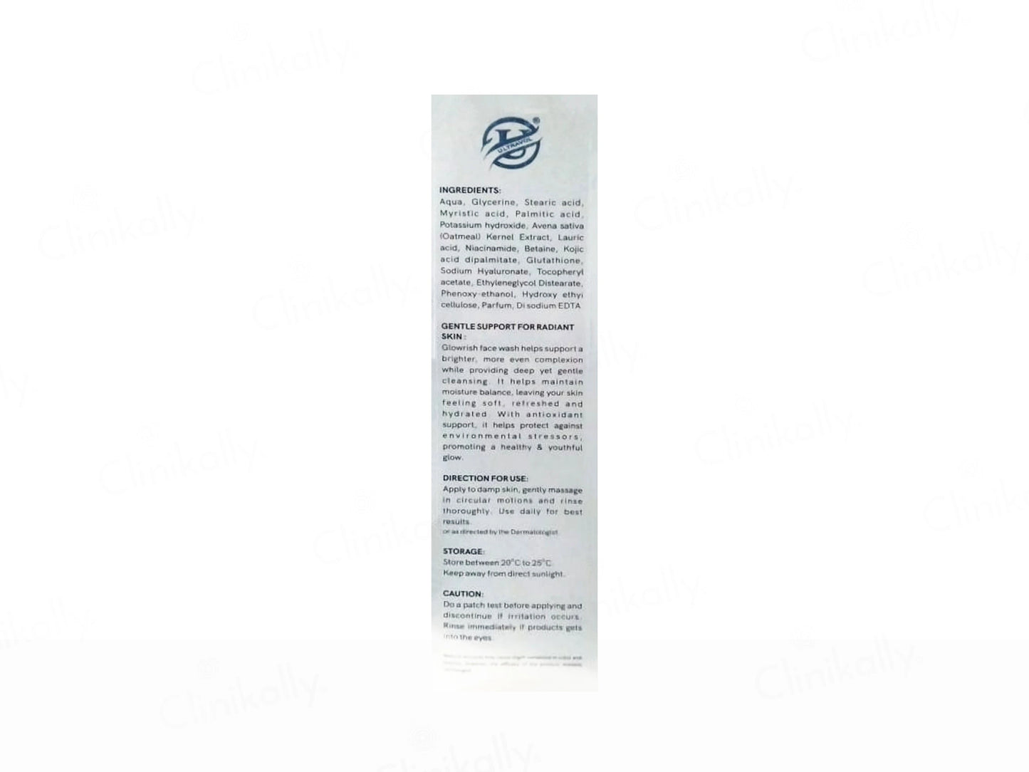 Glowrish Glutathione Skin Brightening Facewash