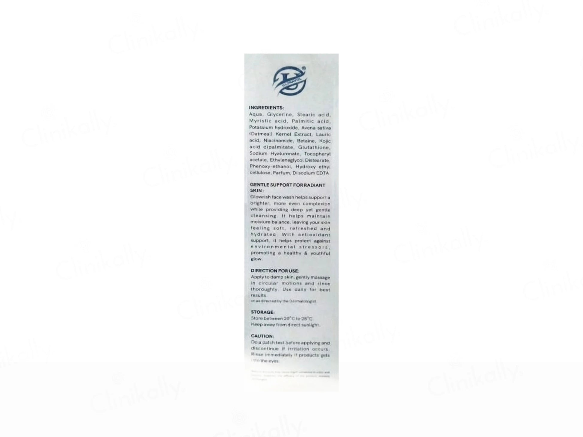 Glowrish Glutathione Skin Brightening Facewash