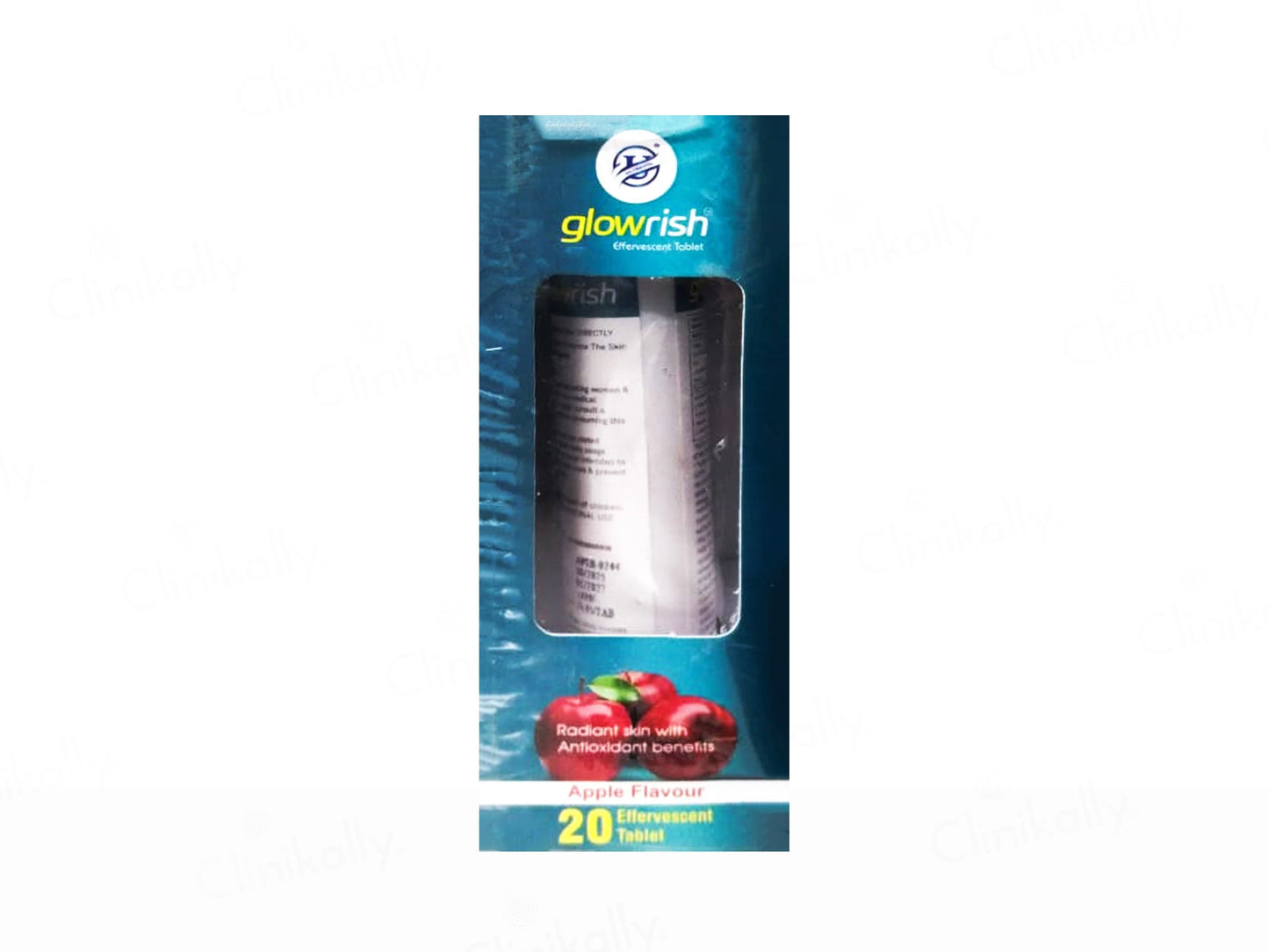 Glowrish Skin Supplement Effervescent Tablet - Apple Flavour