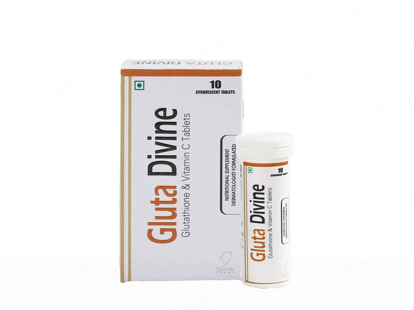 Gluta Divine Glutathione and  Vitamin C Effervescent Tablet