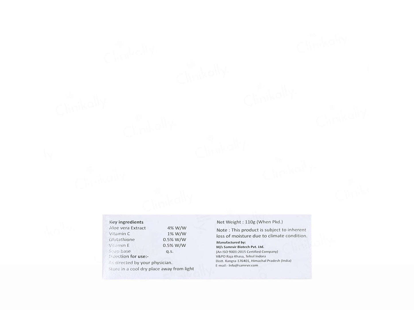 Glutaup Glutathione  Vitamin C Soap
