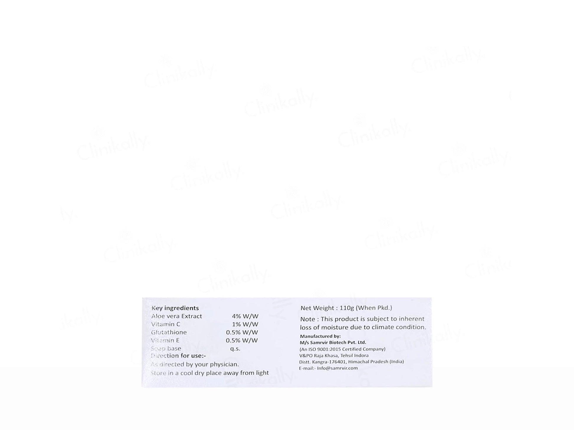 Glutaup Glutathione  Vitamin C Soap