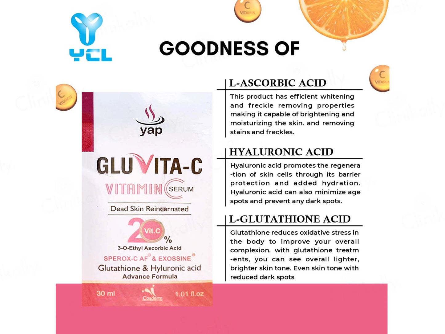 Gluvita-C 20 Percent Vitamin C Serum