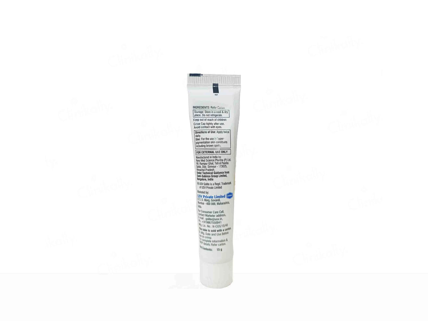 Golite Active Depigmenting Cream