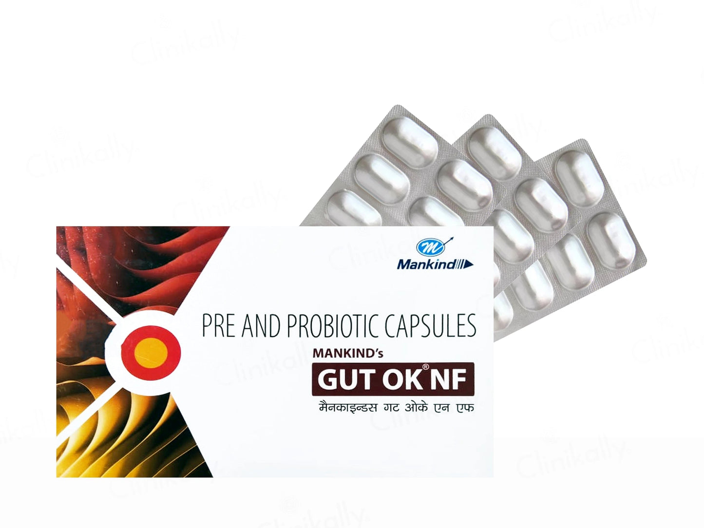 Gut OK NF Pre and  Probiotic Capsule
