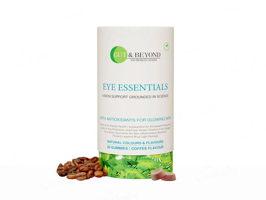 Gut and  Beyond Eye Essentials Vision Support Gummies - Coffee Flavour