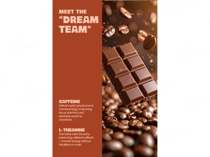 HII Health Inside It Instant Energy Oral Strip - Chocolate Flavour