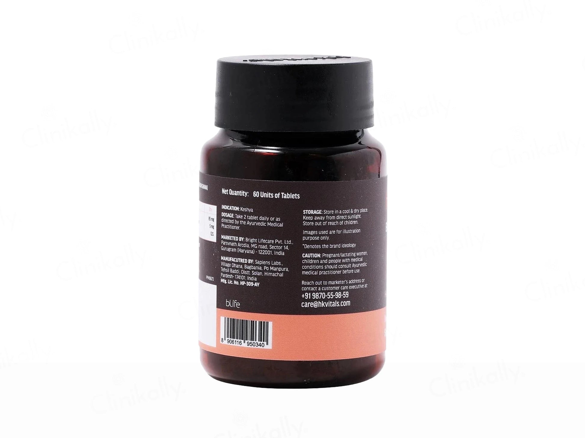 HK Vitals Biotin Anti-Hairfall Supplement Tablet
