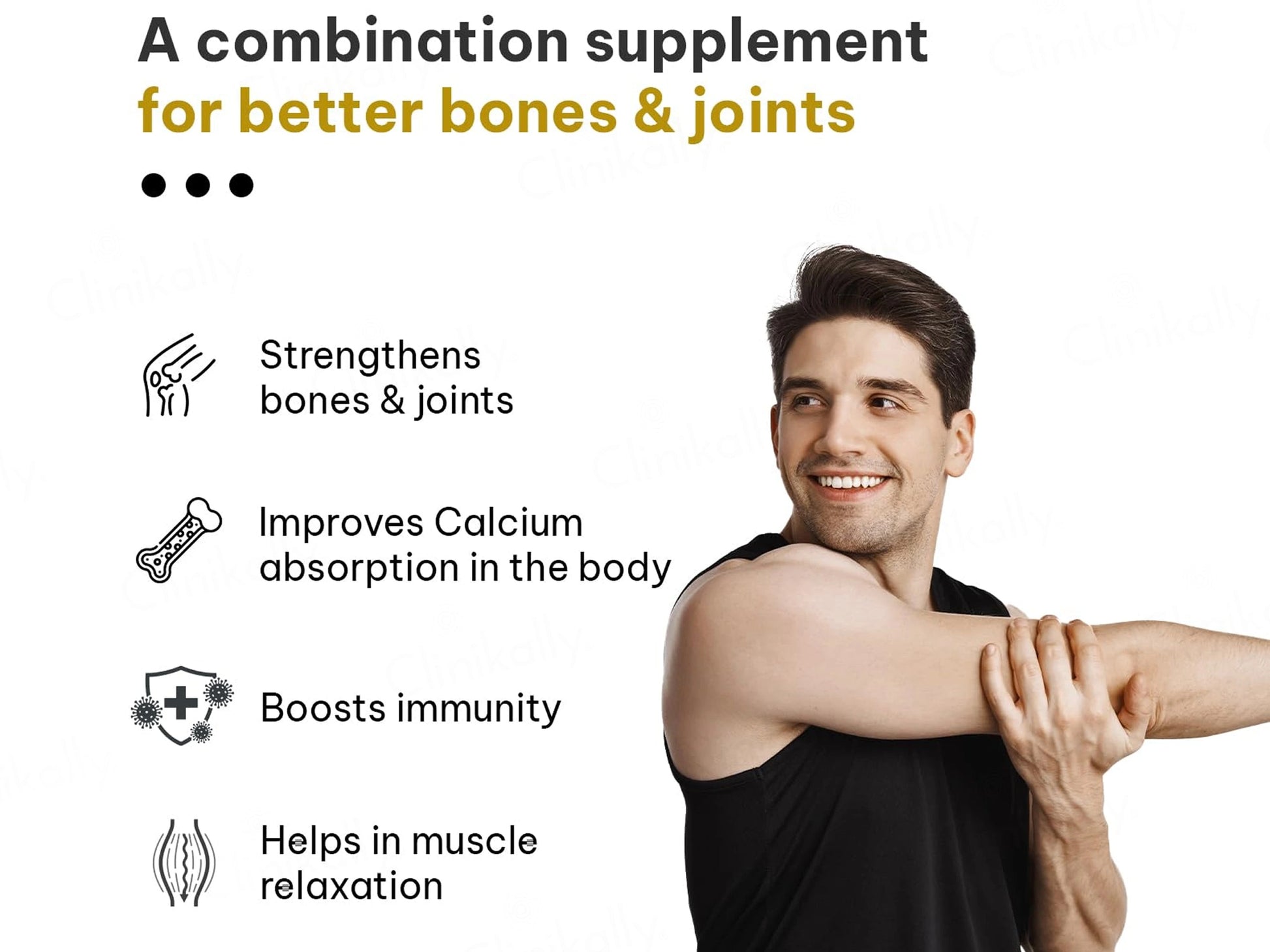 HK Vitals Calcium  Magnesium  Zinc Health Supplement Tablet For Adults