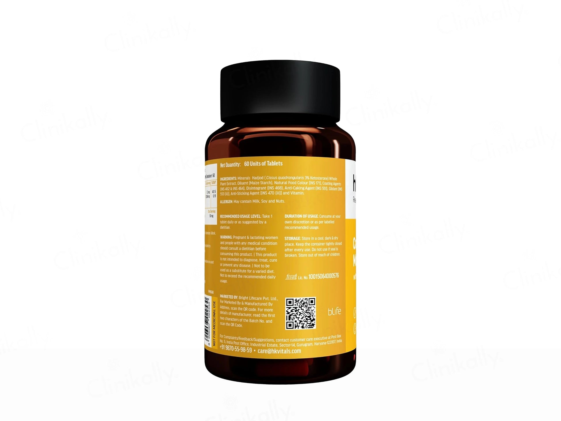 HK Vitals Calcium  Magnesium  Zinc Health Supplement Tablet For Adults