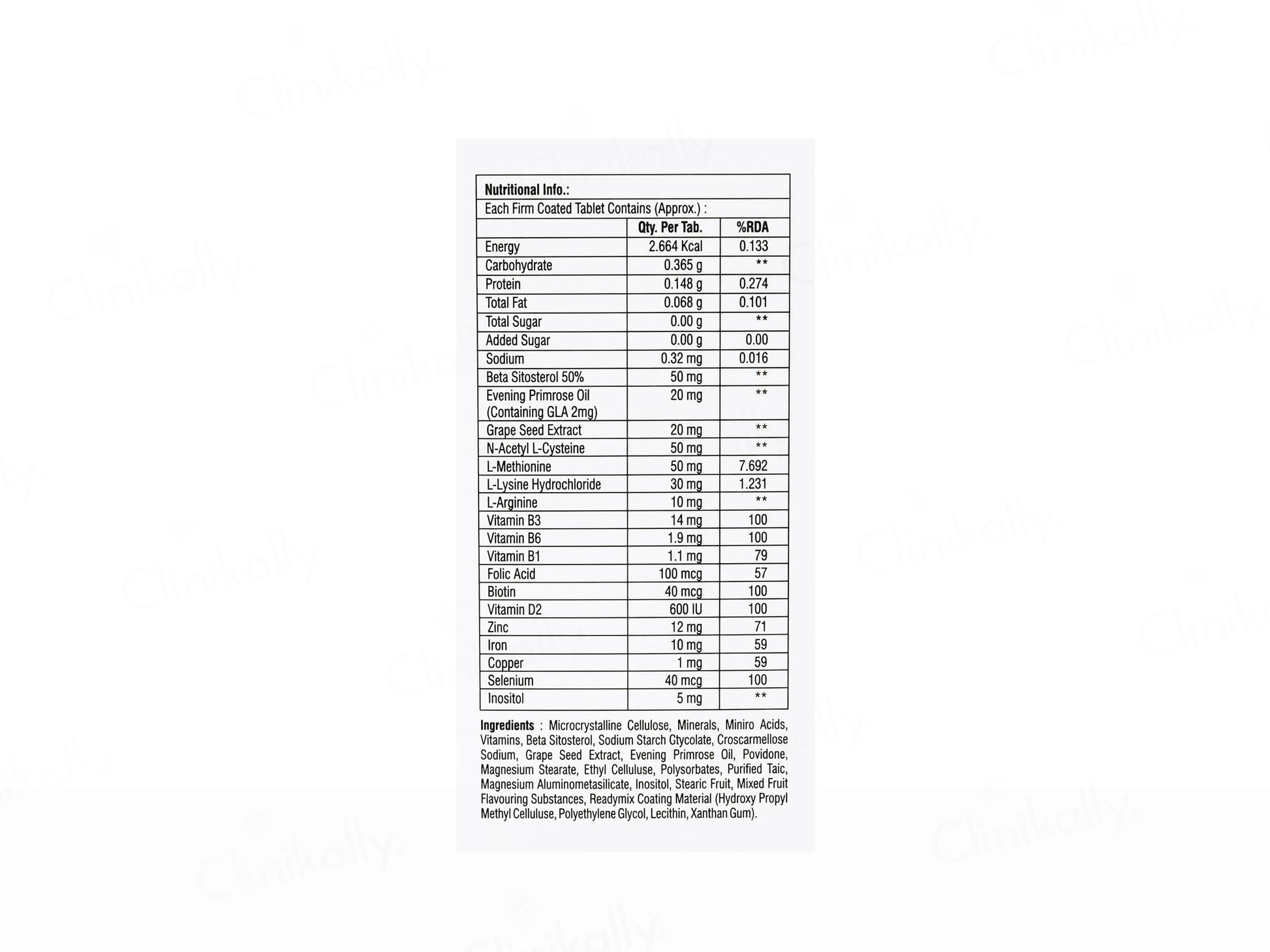 HairTop Men Nutraceutical Tablet
