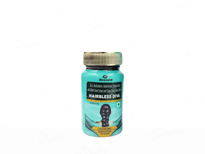 Hairbless Diva Nutraceutical Tablet For Women Bottle