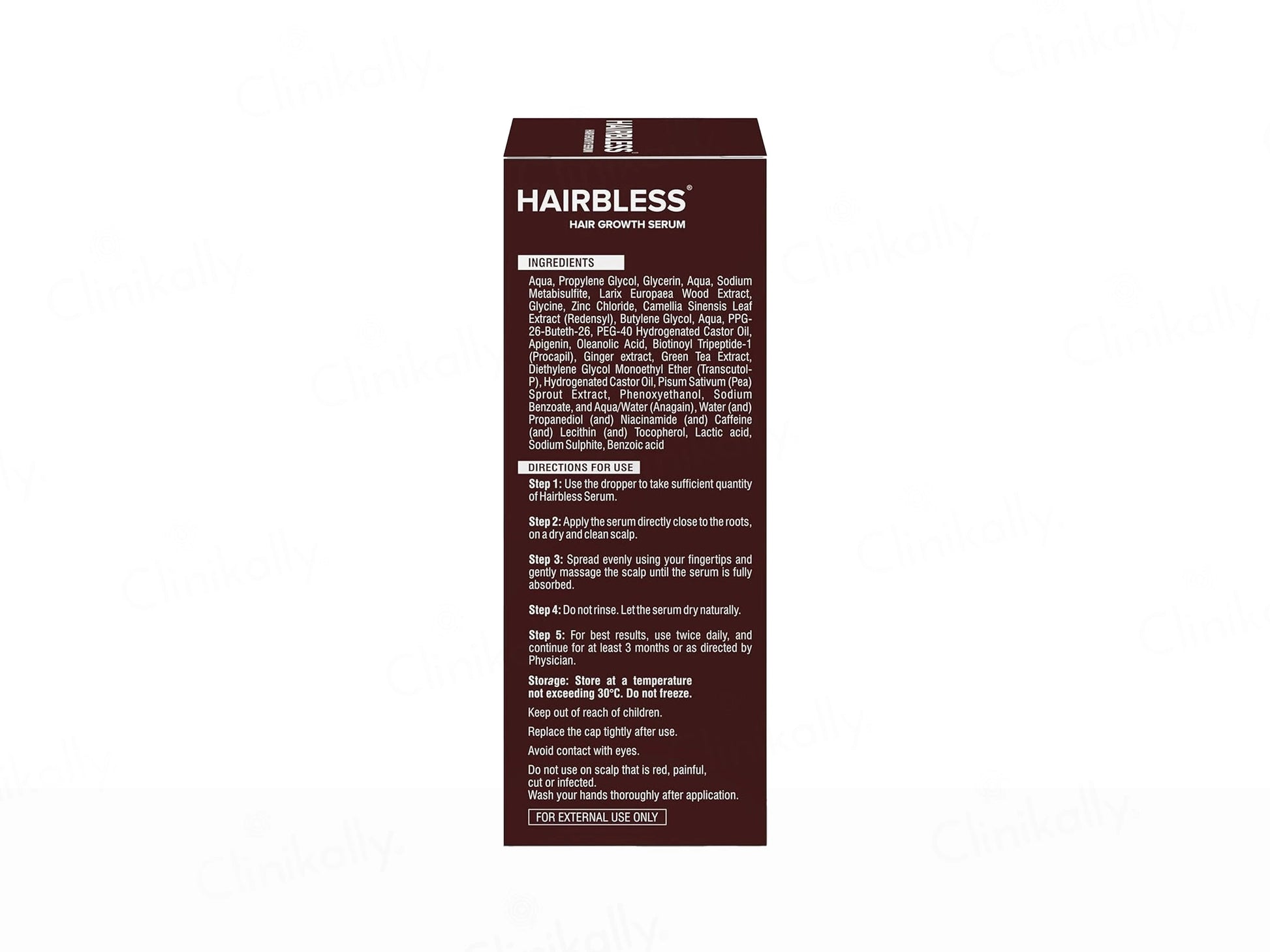 Hairbless Hair Growth Serum