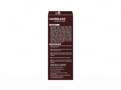 Hairbless Hair Growth Serum