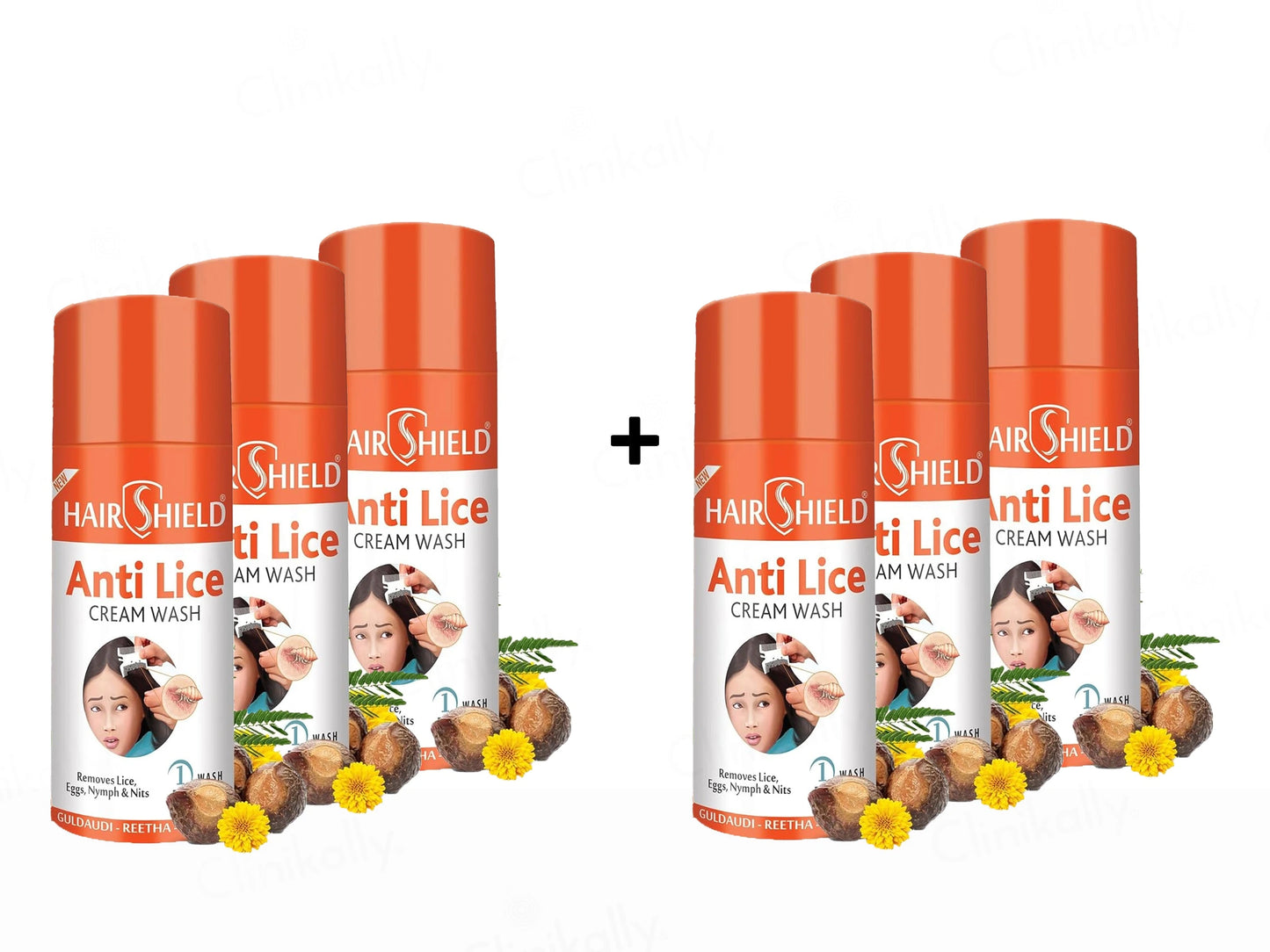 Hairshield Anti Lice Hair and  Scalp Cream Wash