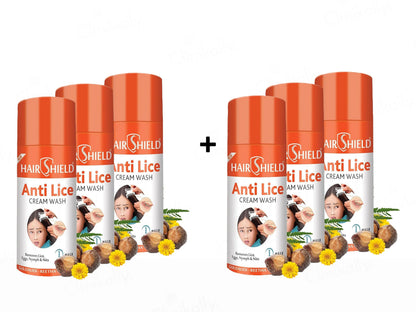 Hairshield Anti Lice Hair and  Scalp Cream Wash