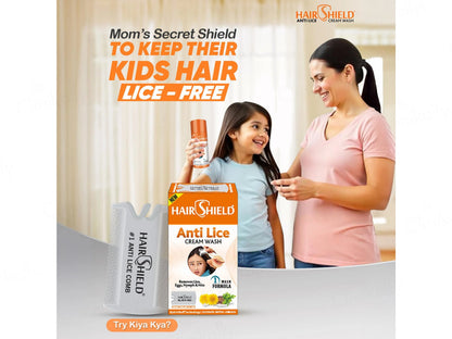 Hairshield Anti Lice Hair and  Scalp Cream Wash