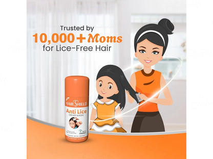 Hairshield Anti Lice Hair and  Scalp Cream Wash