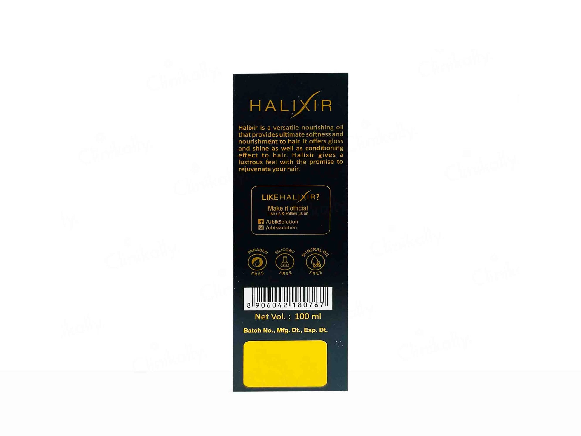Halixir Versatile Nourishing Hair Oil