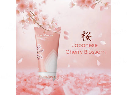 Handeez Japanese Cherry Blossom Hand Moisturiser Cream