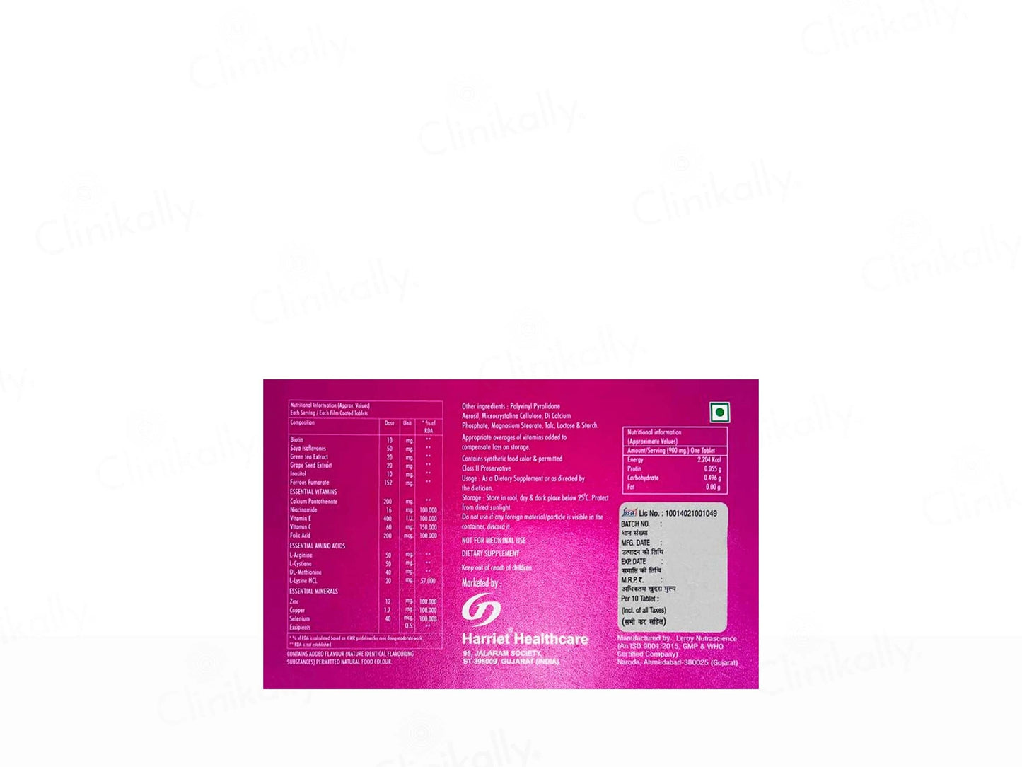Harrivit Multivitamin and  Multimineral Tablet