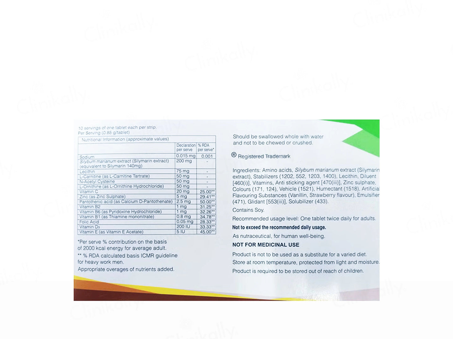 Heptagon Nutraceutical Tablet