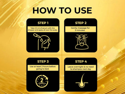 Herbmagic Honey and  Linseed Advance Hair Growth Serum