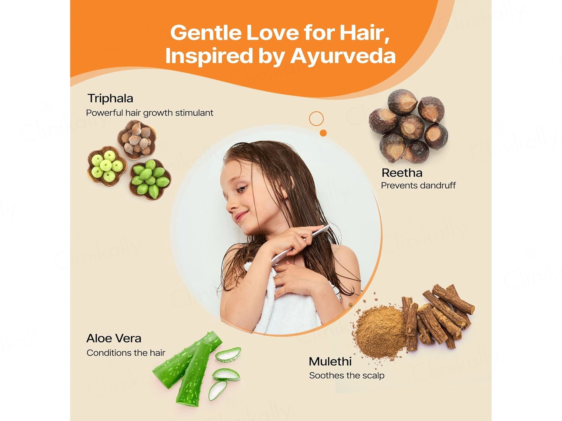 Herby Angel 2 in 1 Triphala Shampoo  Conditioner For Kids