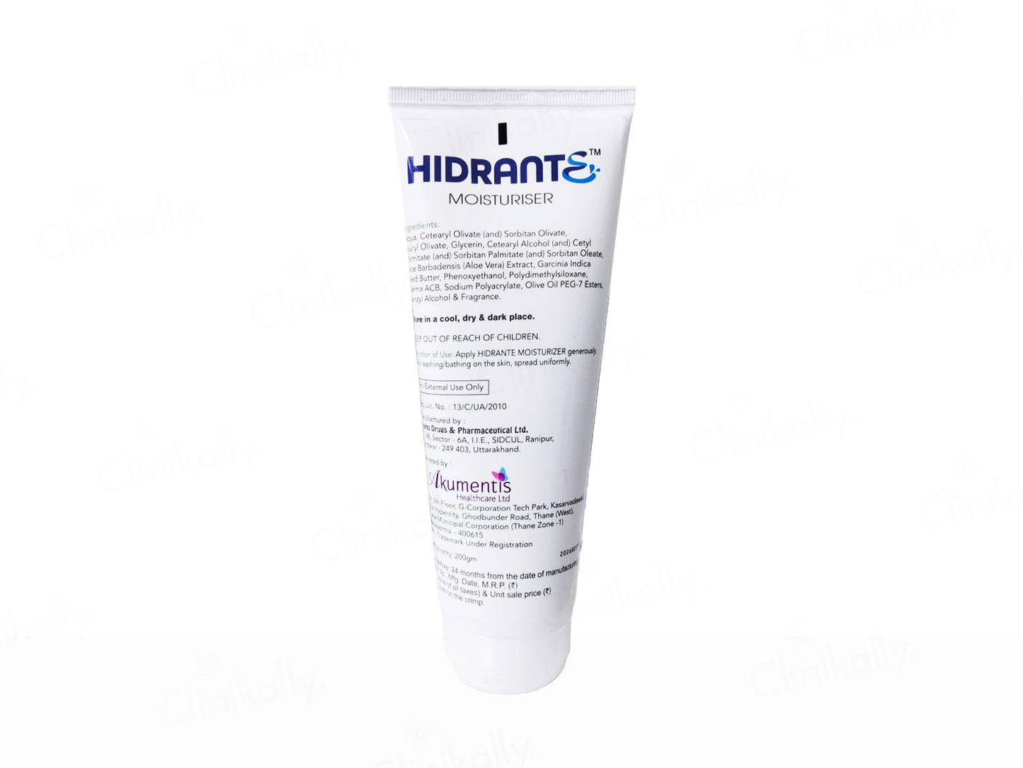 Hidrante Moisturiser For Sensitive, Itchy and  Dry Skin