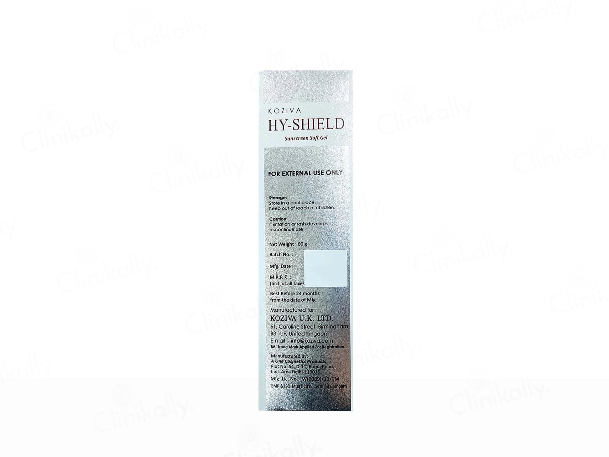 Hy-Shield Sunscreen Soft Gel SPF 40 PA