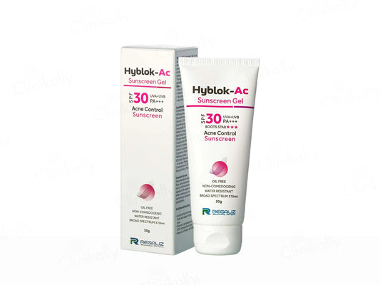 Hyblok-AC Acne Control Sunscreen Gel SPF 30 PA