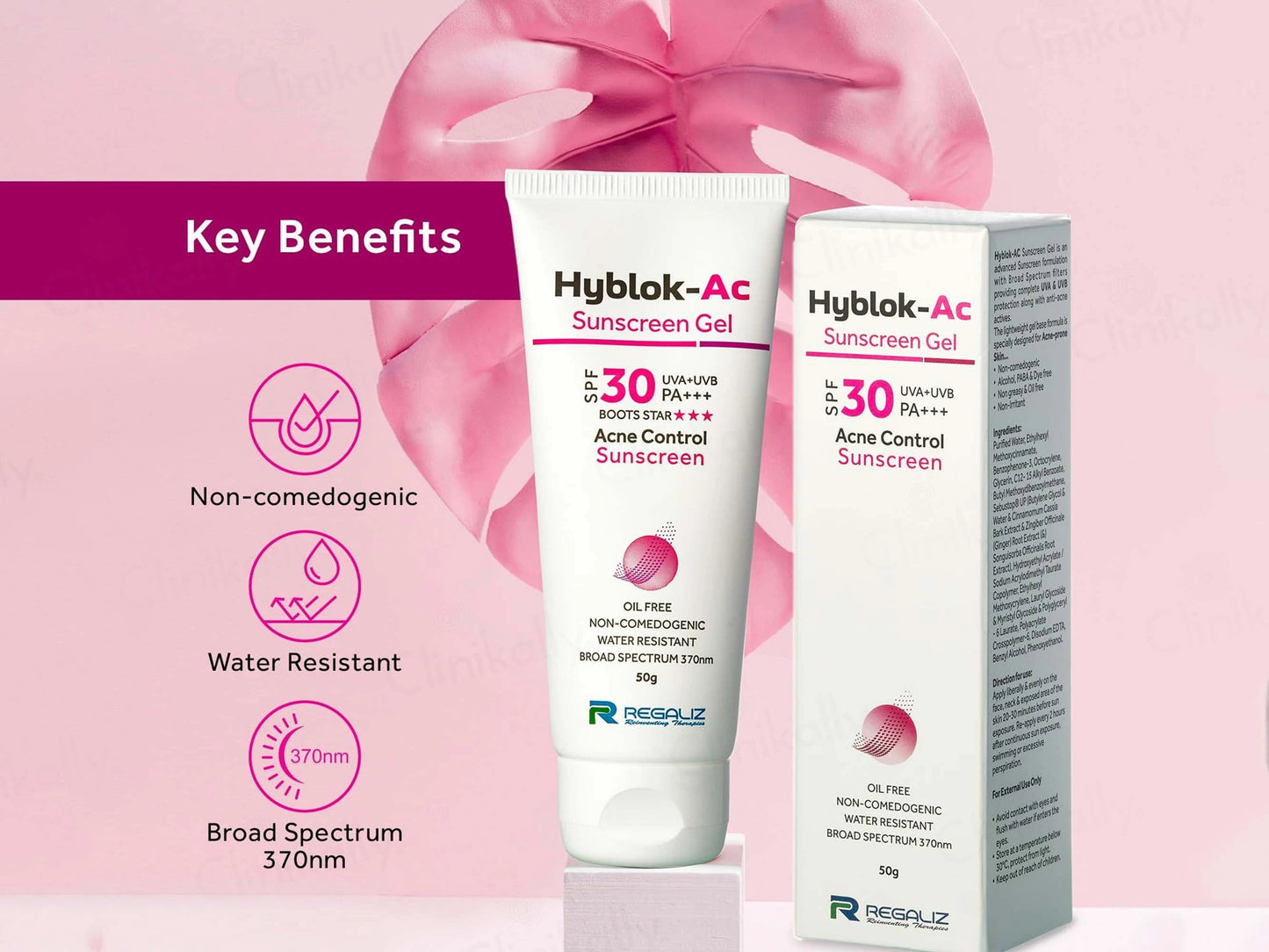 Hyblok-AC Acne Control Sunscreen Gel SPF 30 PA