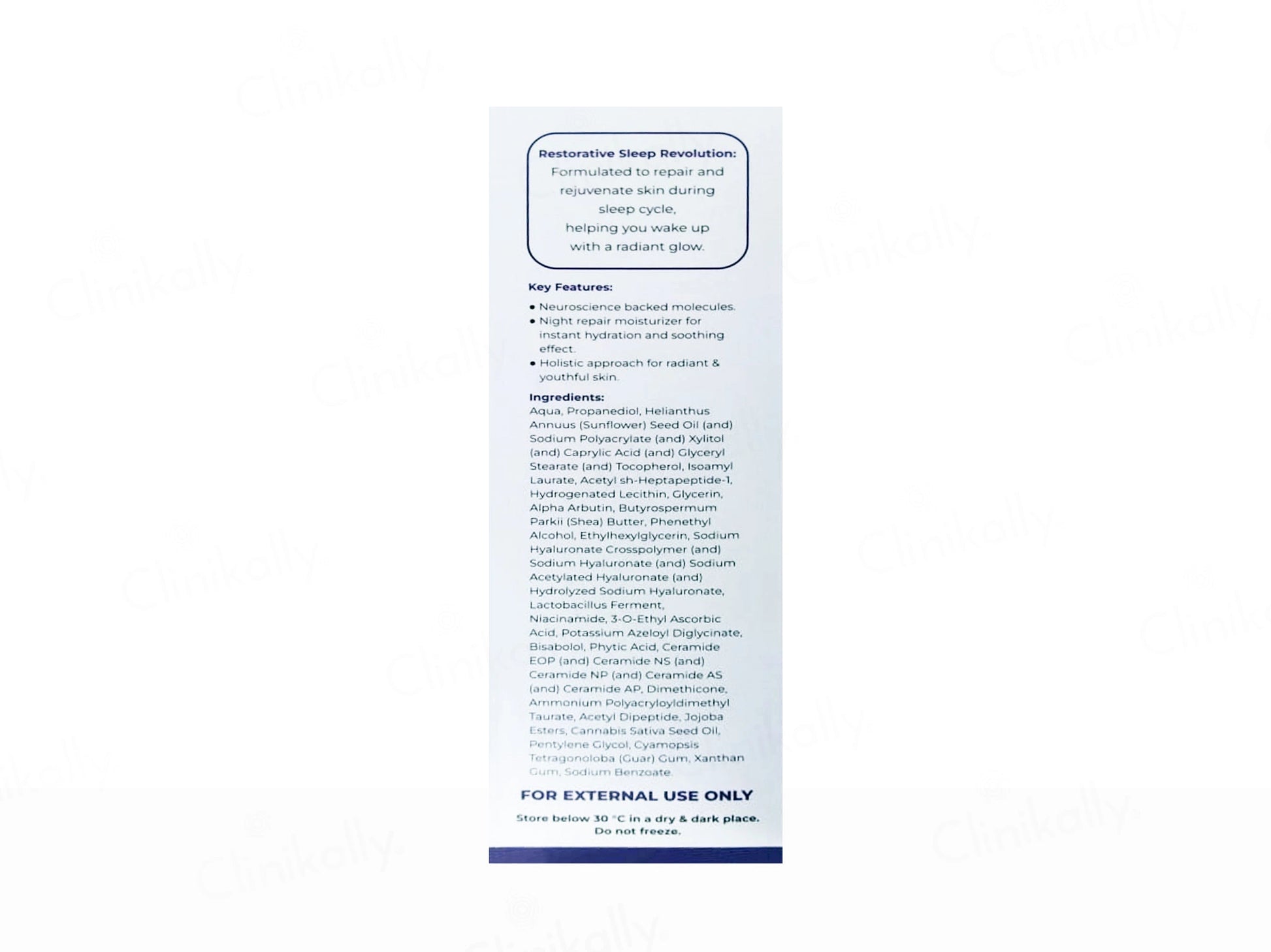 Hydew PM Neurocosmetic Night Moisturizer