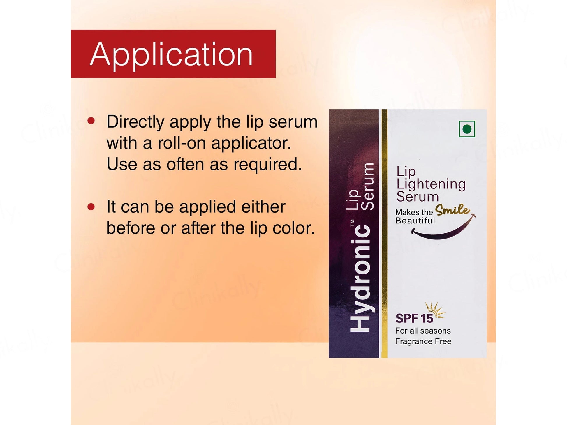 Hydronic Lip Lightening Serum SPF 15