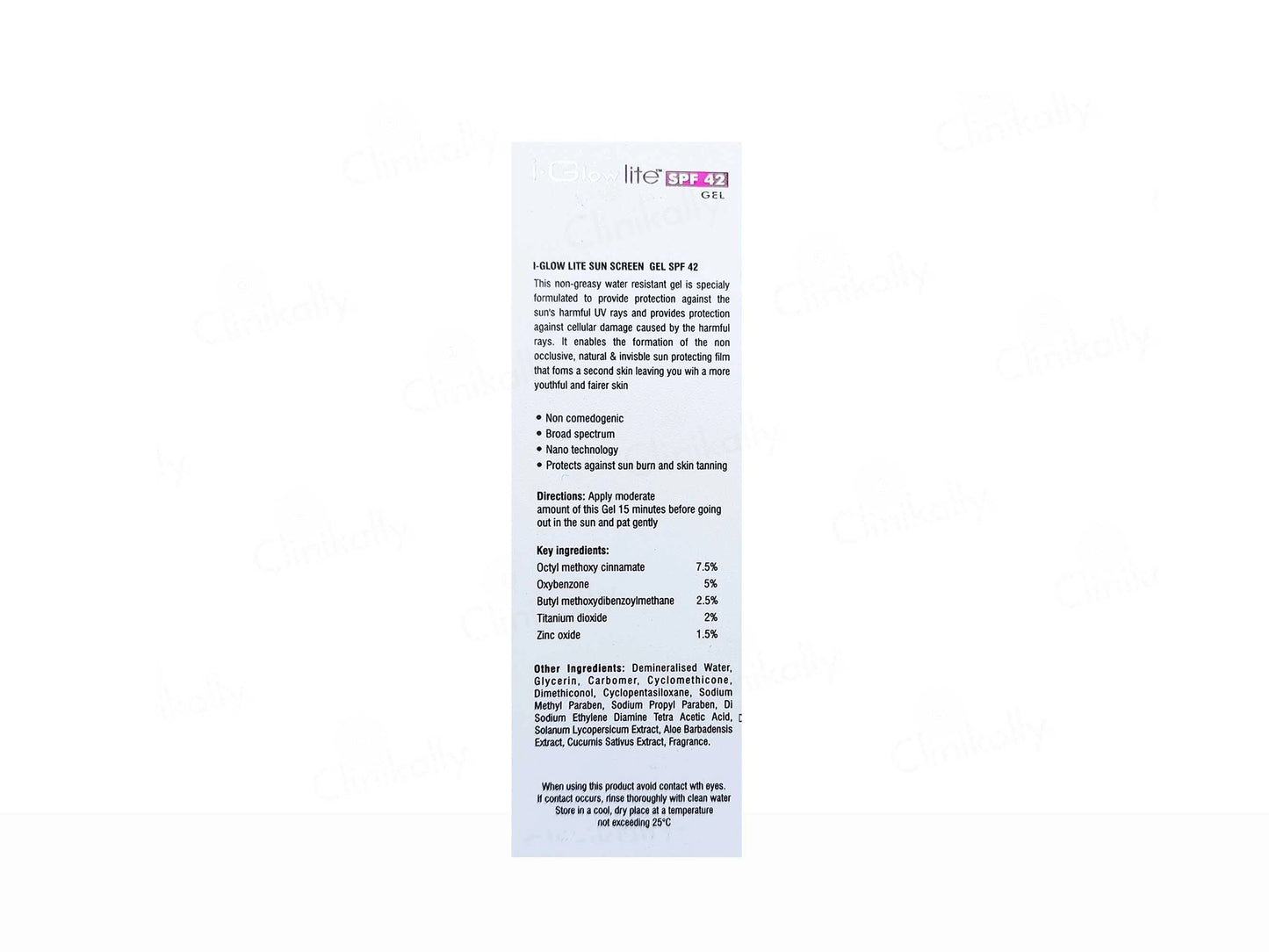 I-Glow Lite Sunscreen Gel SPF 42 PA