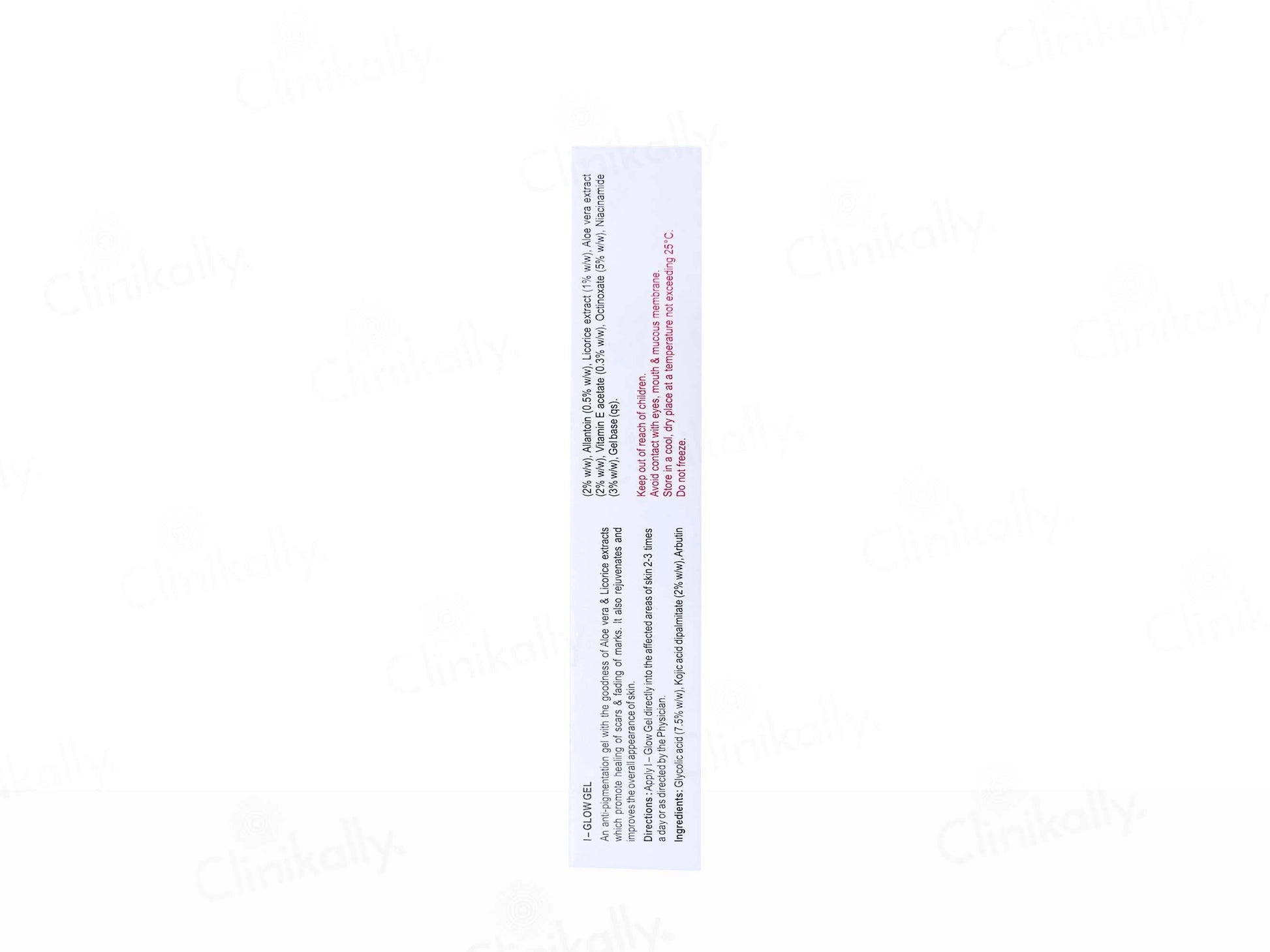 I-Glow Skin Rejuvenating and  Anti Pigmentation Gel