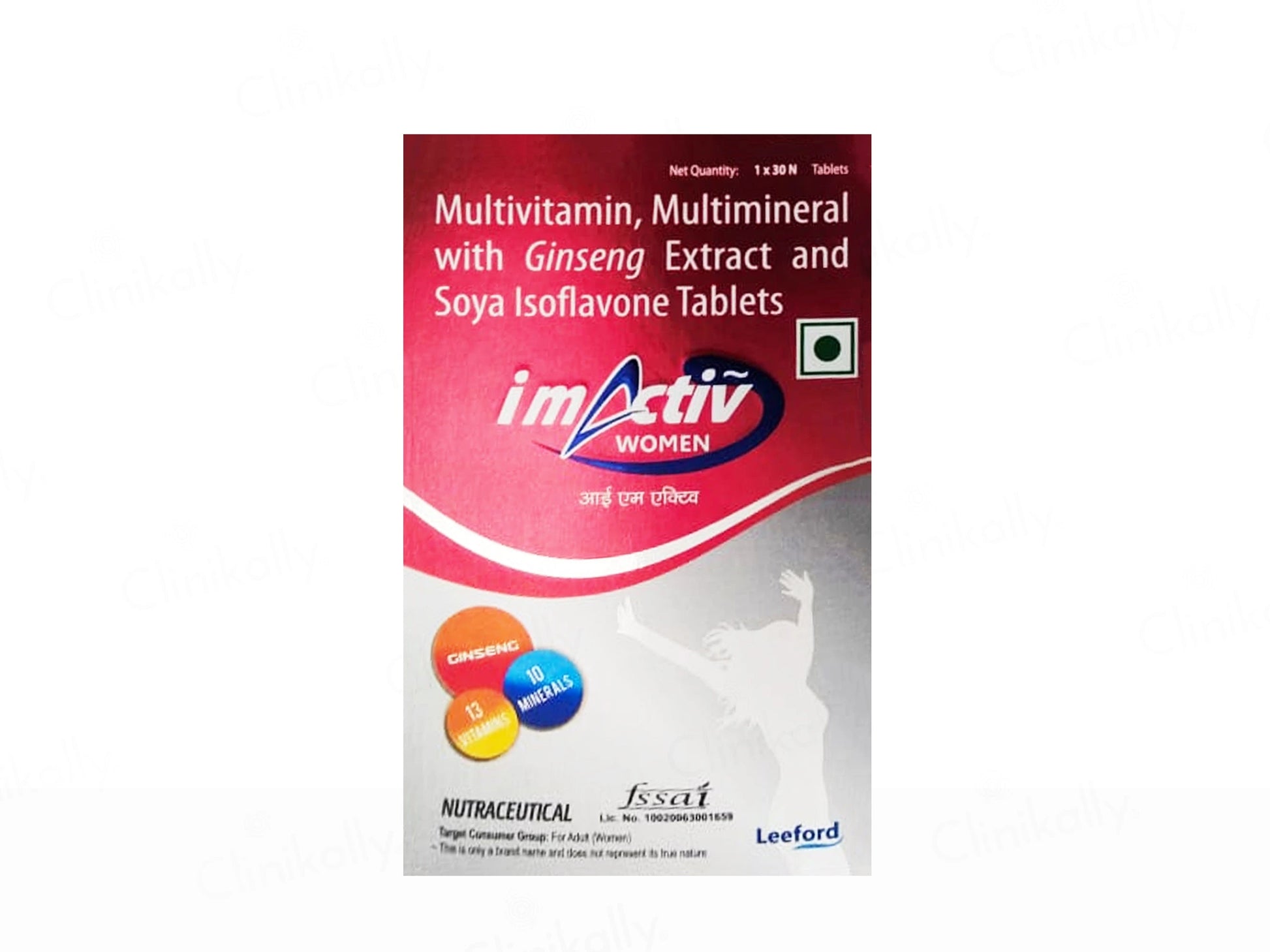 IM Activ Women Nutraceutical Tablet Bottle