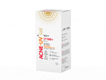 IPCA Acne-UV Gold Sunscreen Gel Cream SPF 100 PA