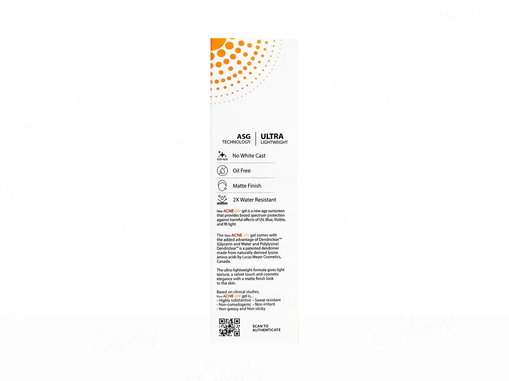 IPCA Acne-UV Silicone Sunscreen Gel SPF 30 PA