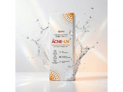 IPCA Acne-UV Silicone Sunscreen Gel SPF 30 PA