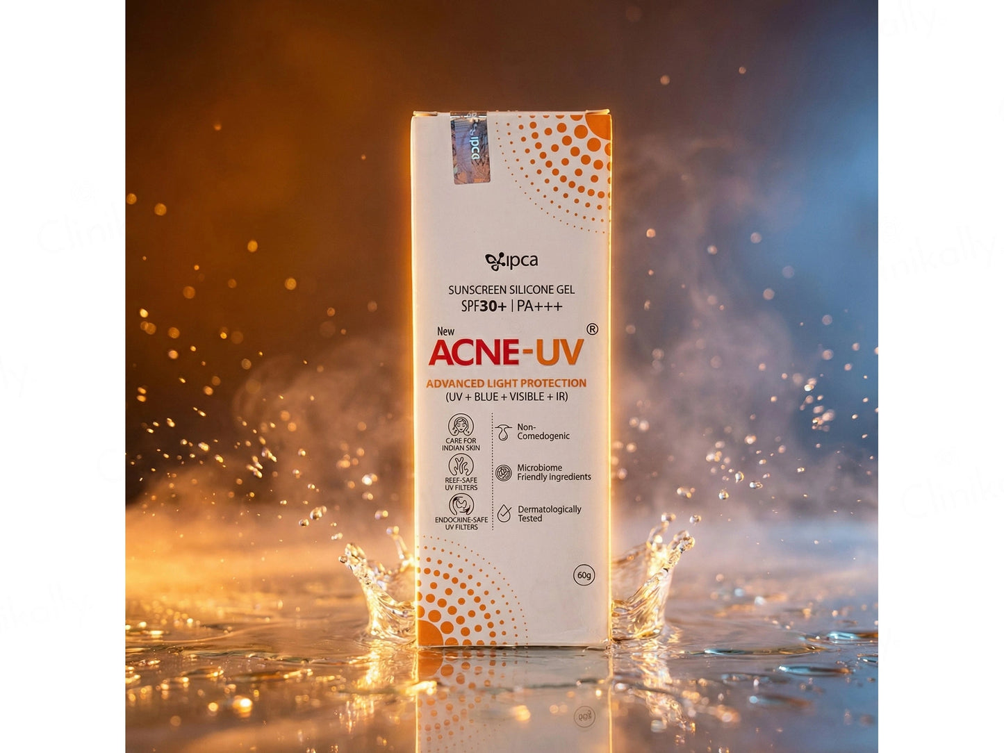 IPCA Acne-UV Silicone Sunscreen Gel SPF 30 PA