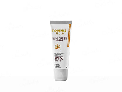 Indograce Gold Silicone Matte Sunscreen SPF 50 PA