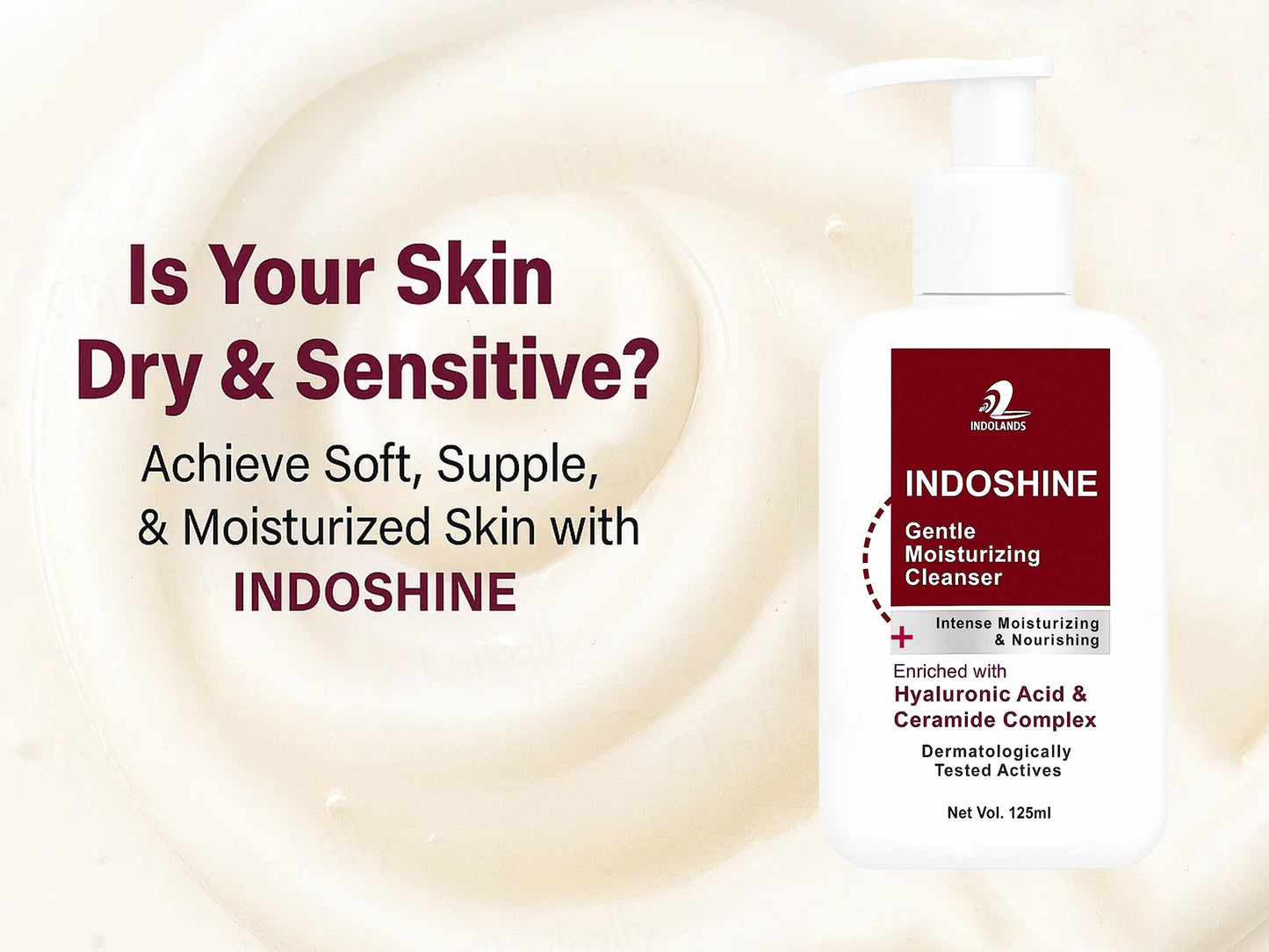 Indoshine Intense Moisturizing and  Nourishing Gentle Cleanser