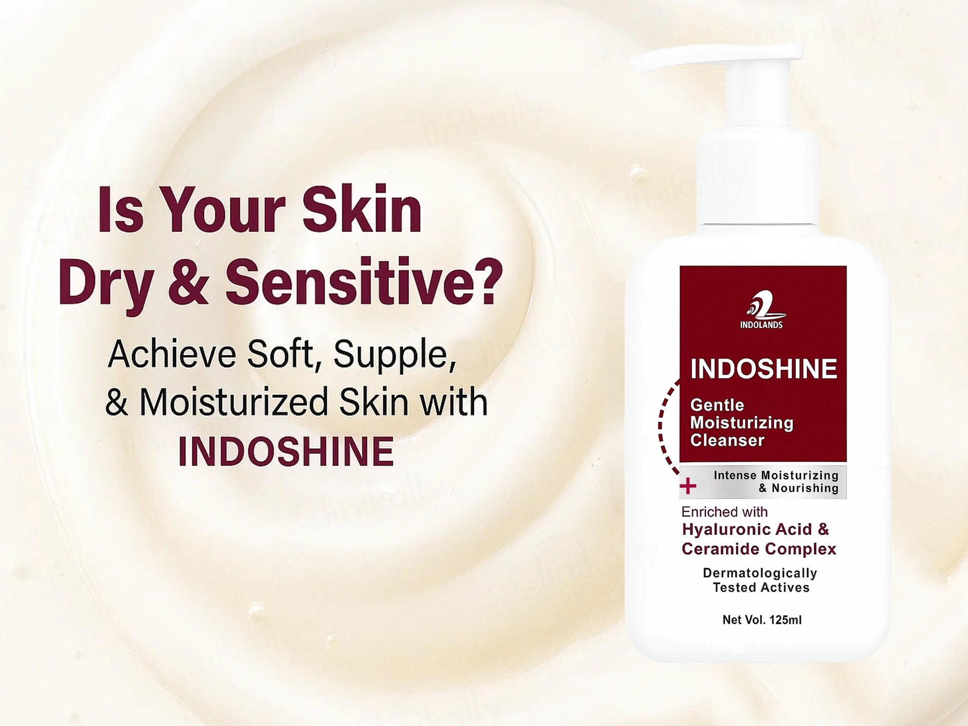 Indoshine Intense Moisturizing and  Nourishing Gentle Cleanser