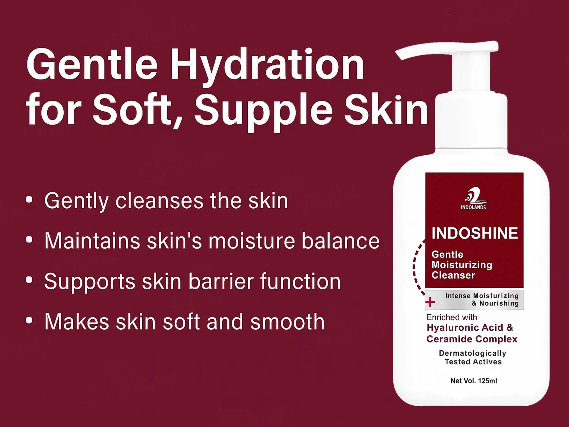 Indoshine Intense Moisturizing and  Nourishing Gentle Cleanser