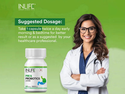 Inlife Lacoba Pre and  Probiotics Capsule
