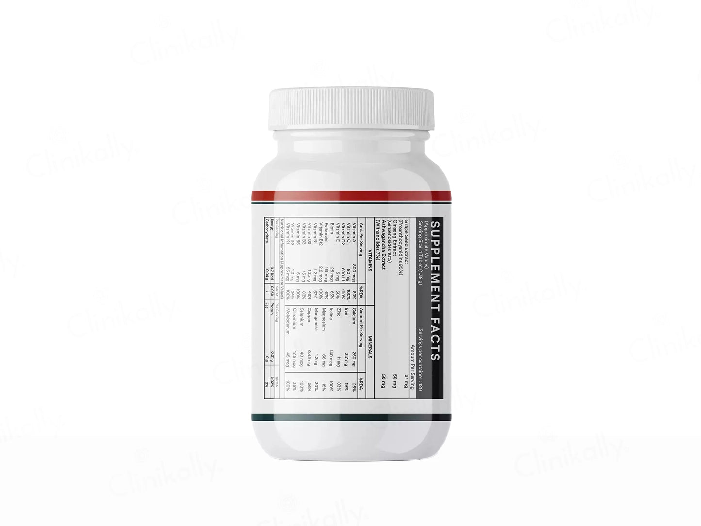 Inlife Multivitamin and  Minerals Vegetarian Tablet For Men
